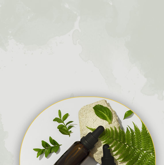 Des produits d'origine naturels